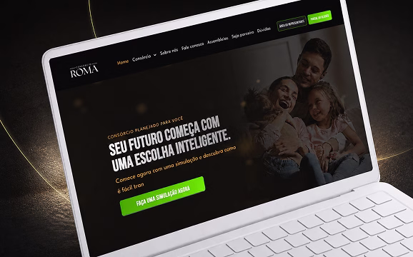 Preview do projeto Consórcio Roma